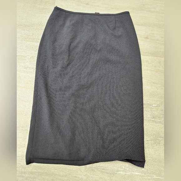 PRESTON & YORK Navy 3/4 Length Skirt - Picture 1 of 5